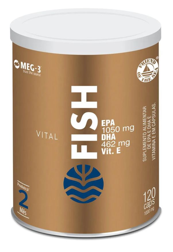 Vital Âtman Suplemento Alimentar Epa Dha Vitamina e - Ômega 3 Vital Fish
