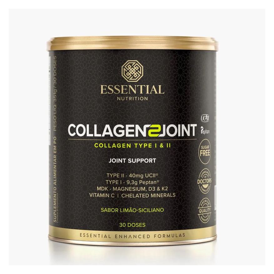 Essential Nutrition Collagen 2 Joint 351g Limão