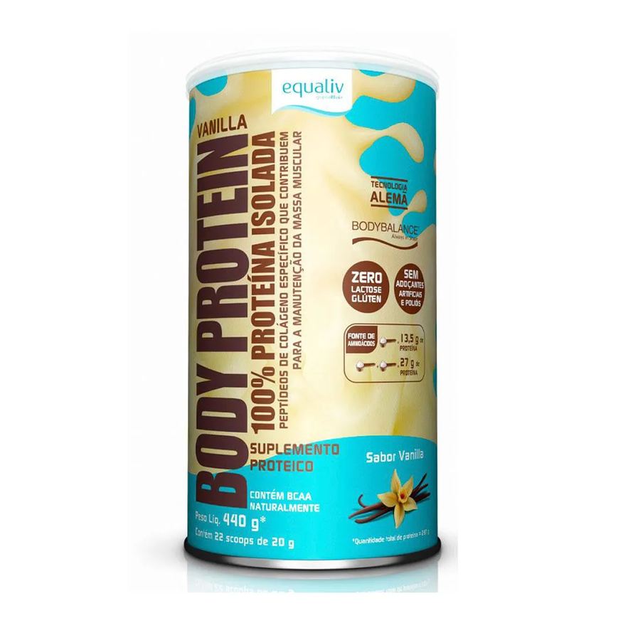 Equaliv Suplemento Sanavita Protein Sabor Vanilla 600g