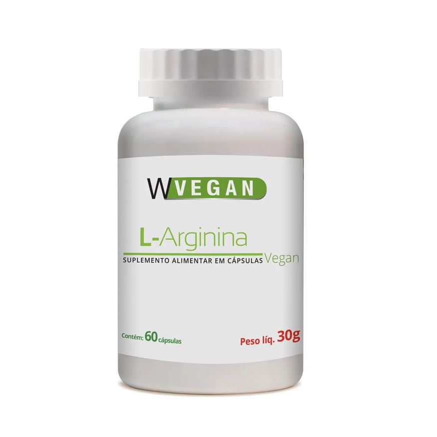 Moriale Odt Arginina 60 cápsulas Wvegan L-arginina Vegano