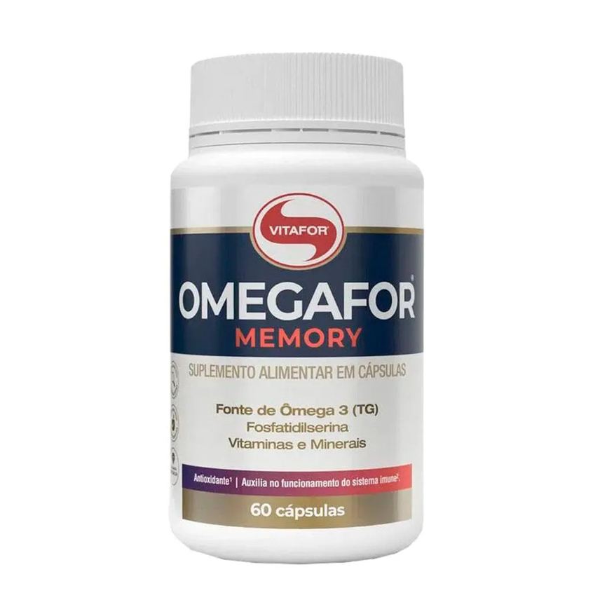 Vitafor Omegafor Memory 60 cápsulas Unica