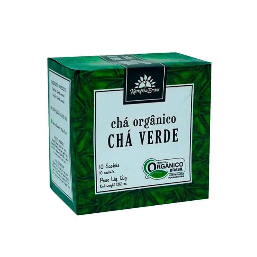 Kampo de Ervas Chá Verde Orgânico 10g