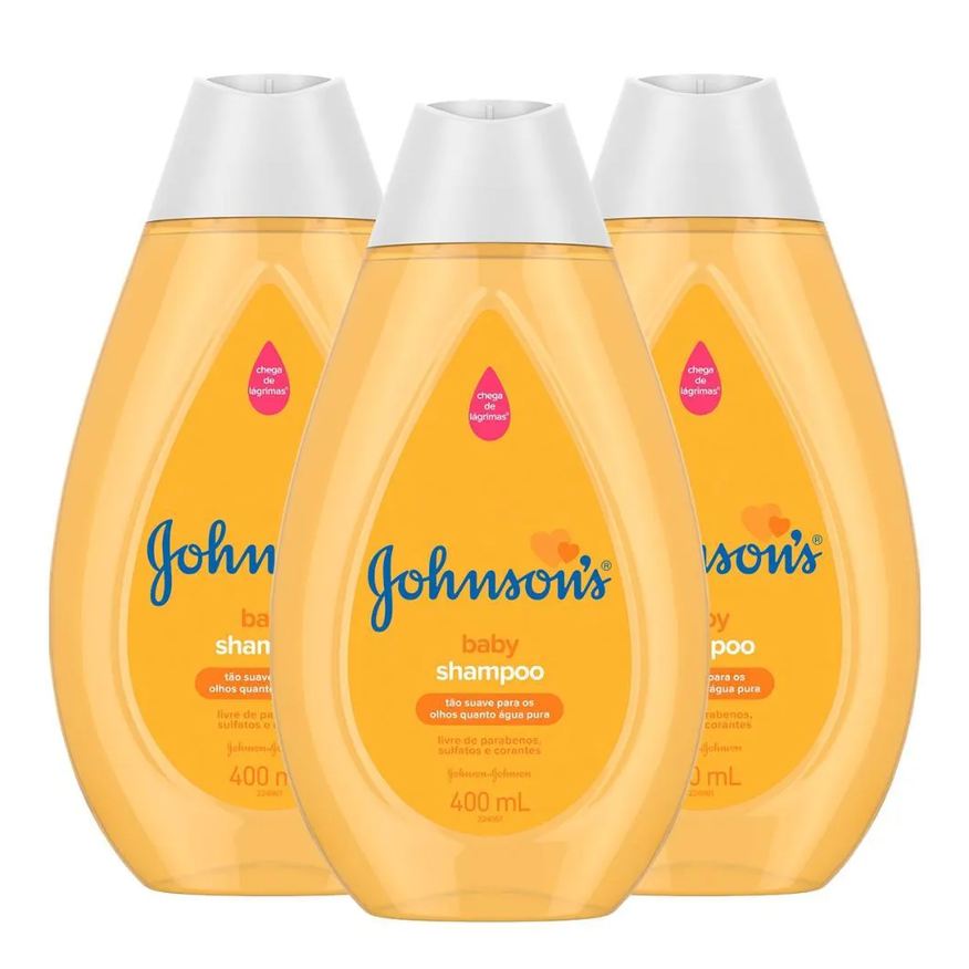 Johnson's Baby Leve 3 e Pague 2 Shampoos Gold 400ml