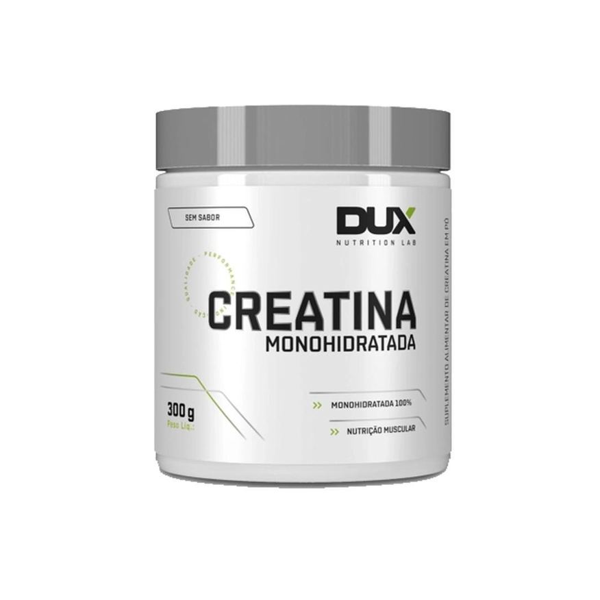 Monohidratada Creatina Pote 300g – Dux Nutrition Baunilha
