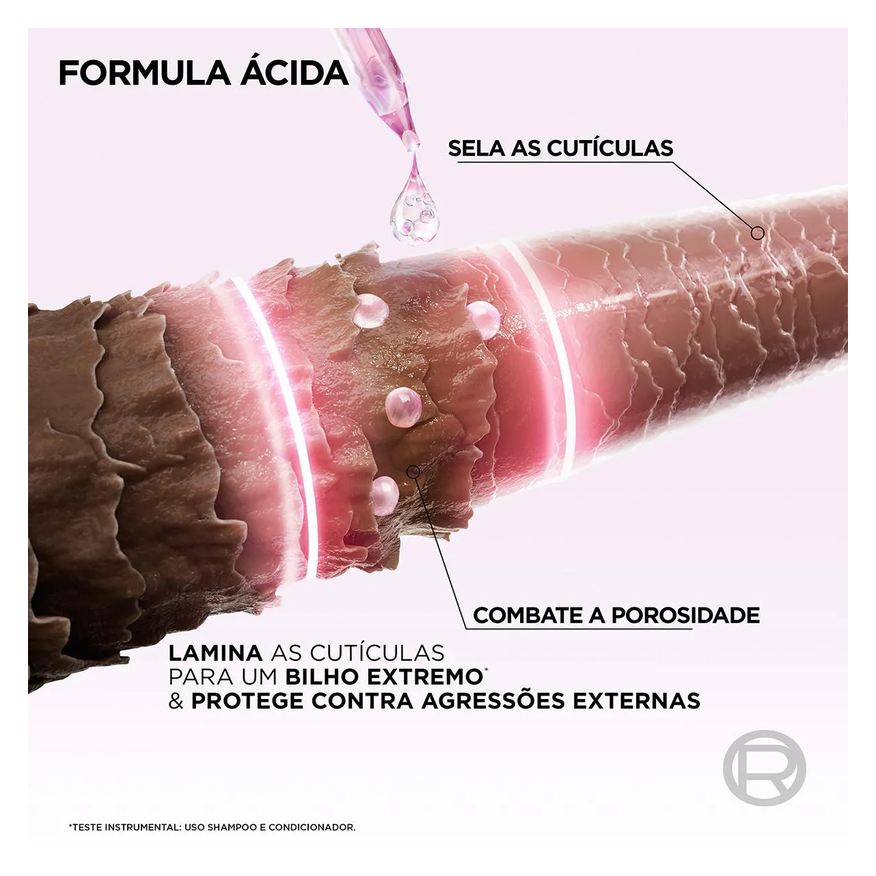 Elseve Spray Acidificante Glycolic Gloss Tratamento Antiporosidade com Ácido Glicólico 200ml