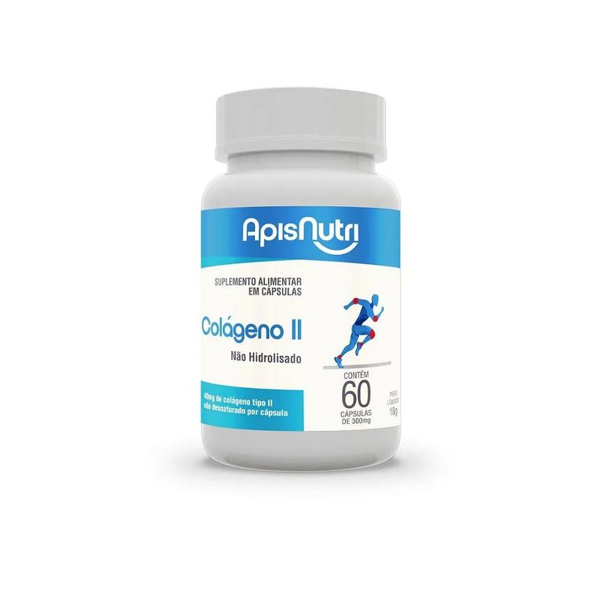 Apisnutri Colágeno Tipo Ii 300mg (60 Cápsulas) - Padrão: Único