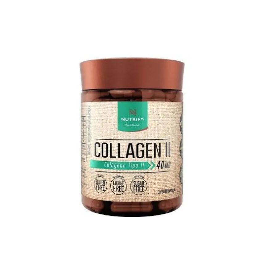 Nutrify Collagen Ii 40mg (60 Cápsulas) - Padrão: Único