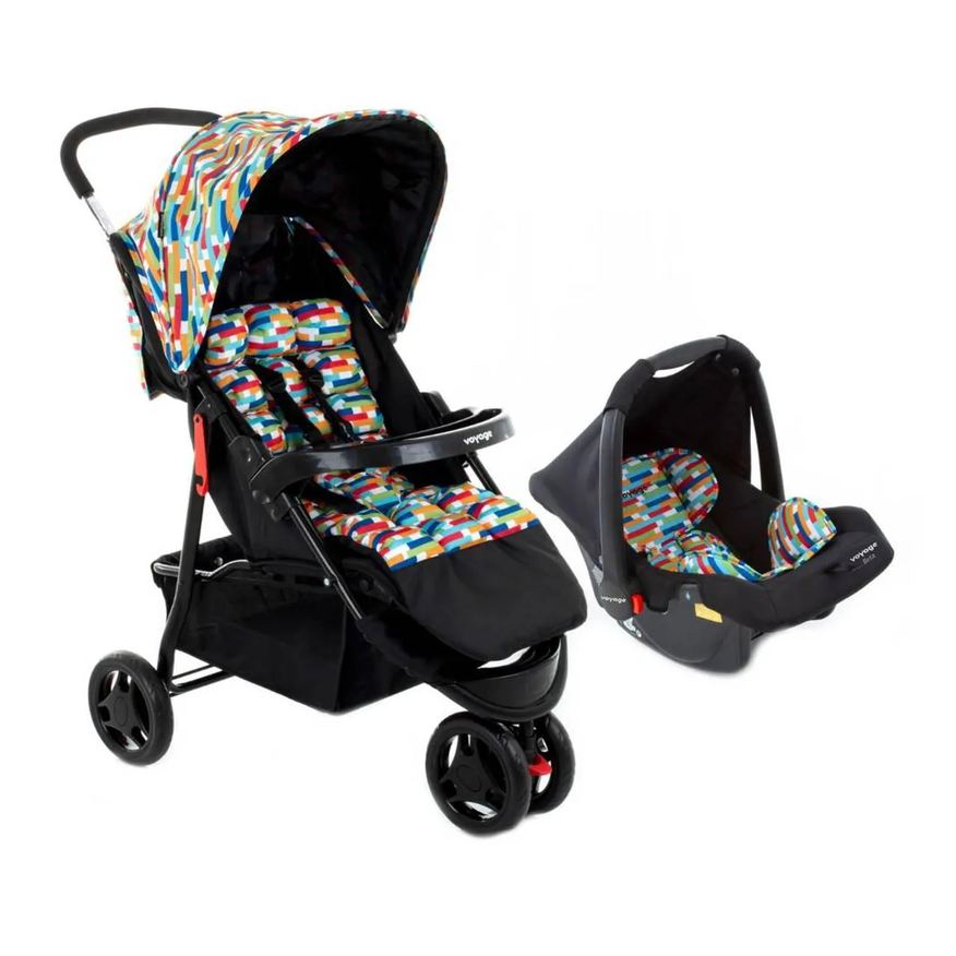 VOYAGE CARRINHO PASSEIO E BEBê CONFORTO TS DELTA PRO COLORê