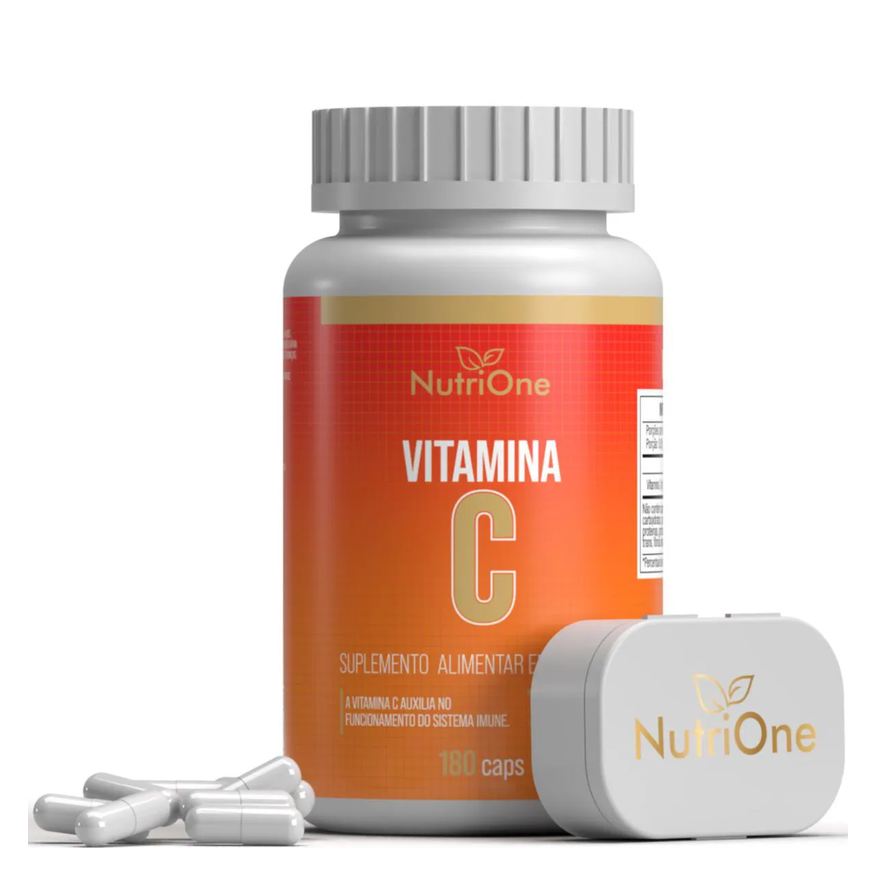 Nutrione Vitamina C 750mg 180 Cápsulas