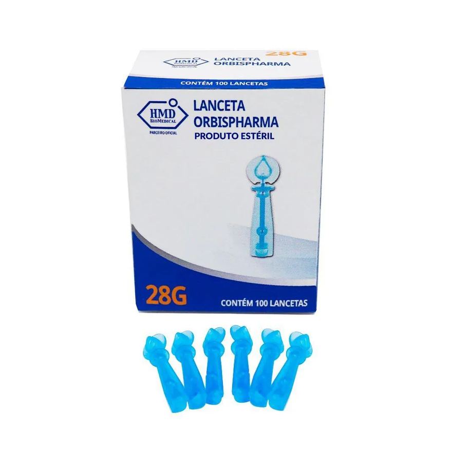 Glucoleader Lancetas Twist 28g 100 Unidades