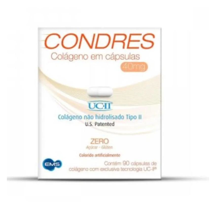 Ems Suplemento Alimentar Condres 40mg Tipo Ii 90cps