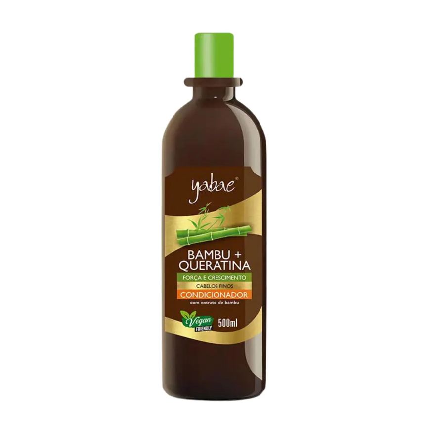 Natuphitus Condicionador Yabae Bambu + Queratina Fortalecedor 500ml