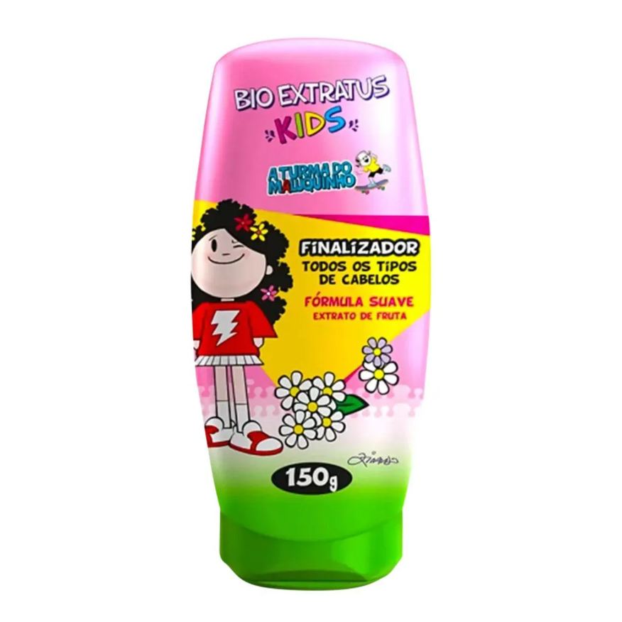 Bio Extratus Finalizador Kids Turma do Maluquinho Rosa 150g