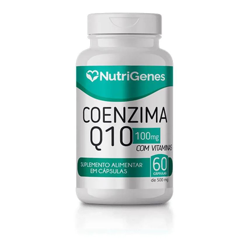 Nutrigenes Coenzima Q10 Coq10 - 60 Cápsulas. 100mg + Vitaminas