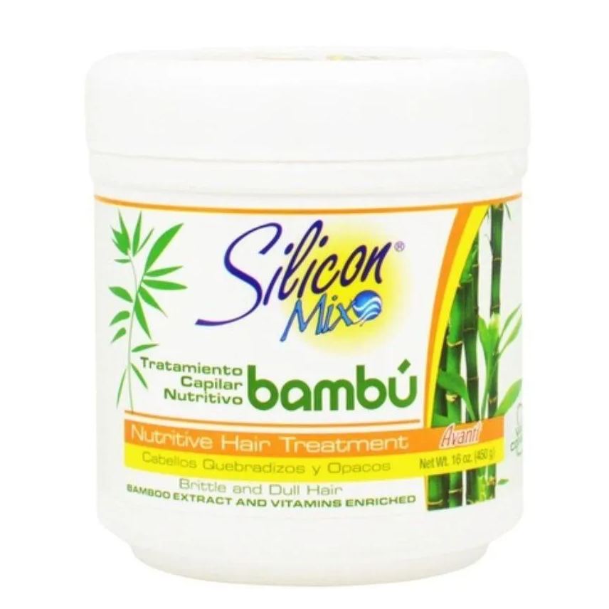 SILICON MIX MáSCARA TRATAMENTO CAPILAR NUTRITIVO BAMBú 450g