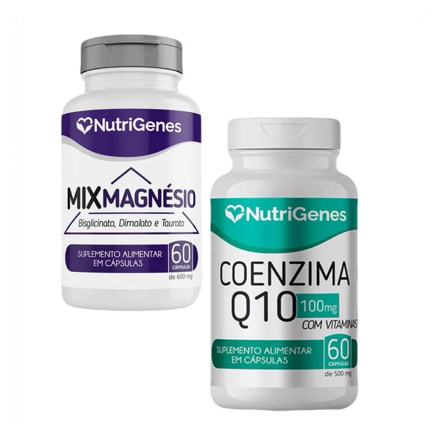 Nutrigenes Mix Magnésio + Coenzima Q10 Coq10