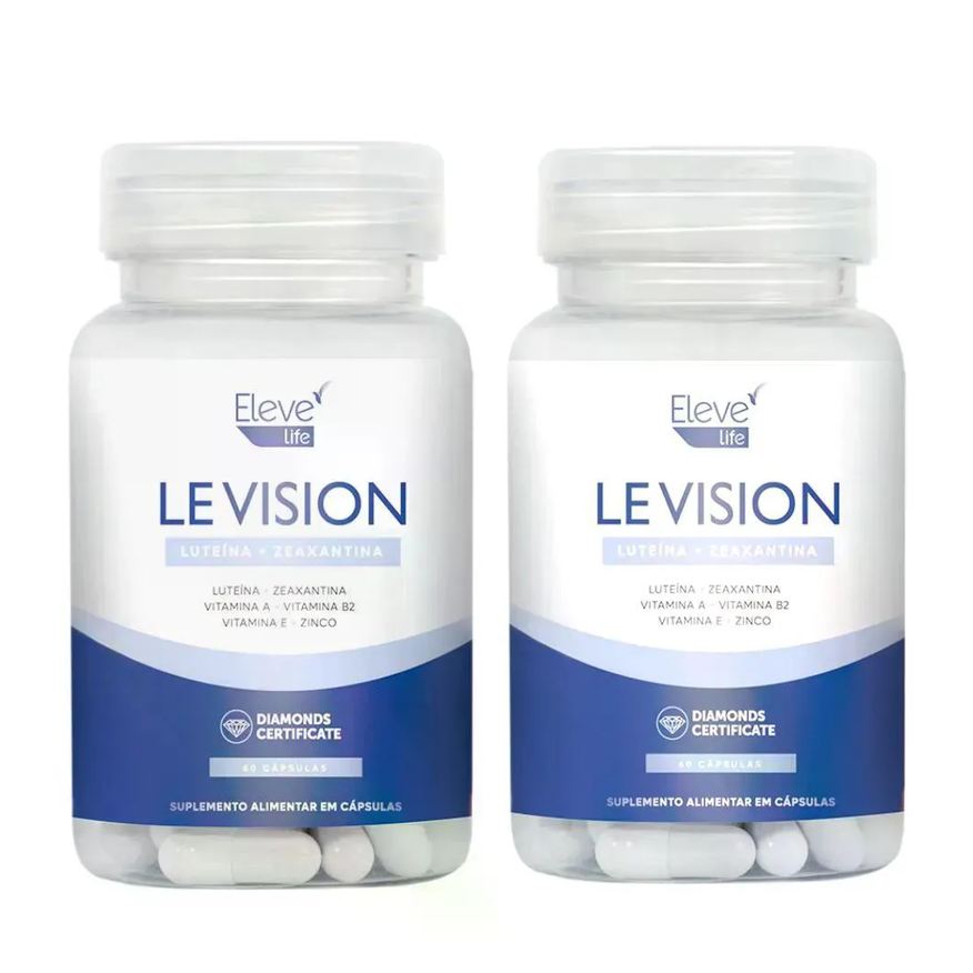 Eleve Life Le Vision - Vitaminas para Os Olhos - 60 Dias - 60 cápsulas