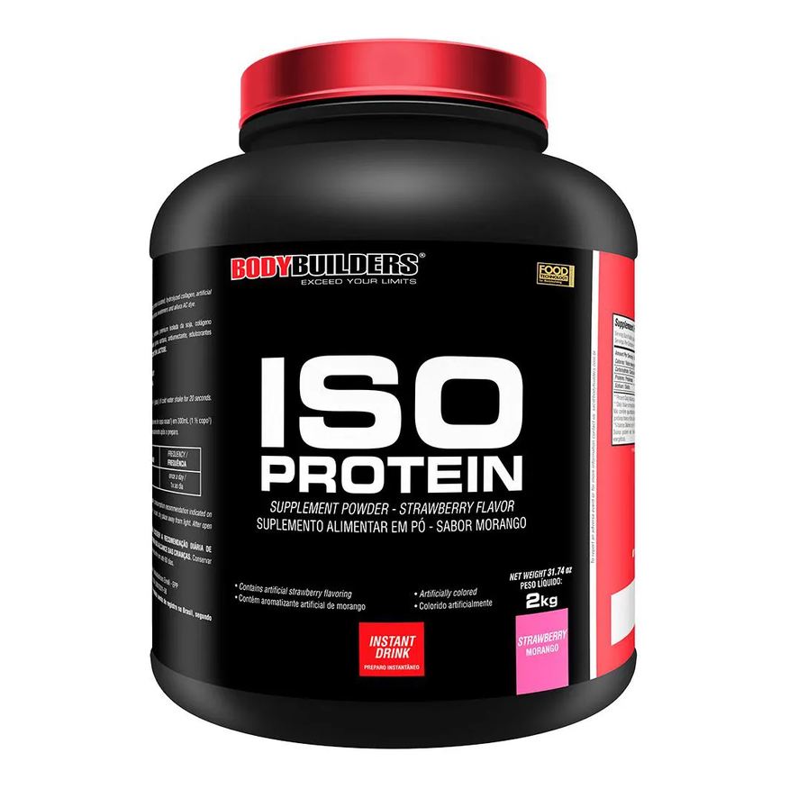 BodyBuilders Proteínas Isoladas Iso Protein Baunilha 2kg