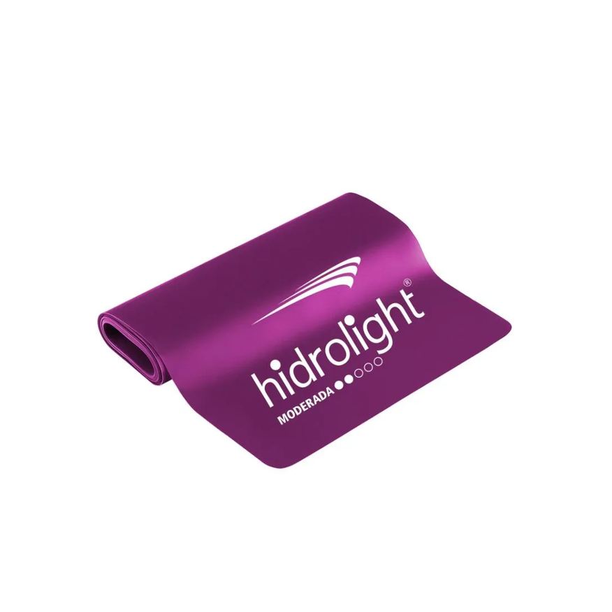 Hidrolight Faixa Elástica Tpe Moderada Roxa Fl42B