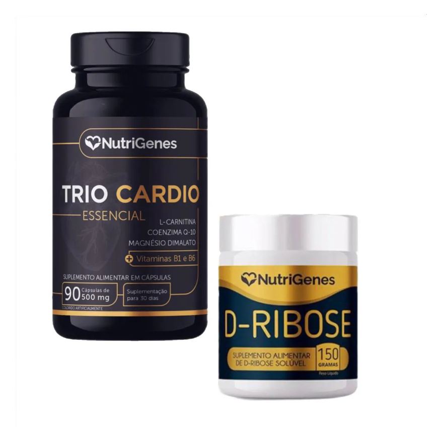 Nutrigenes Kit Solução de Sinatra - Trio Cardio + D- Ribose