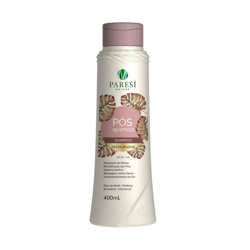 Paresí Nature Shampoo Restaurador Pós Química 400ml
