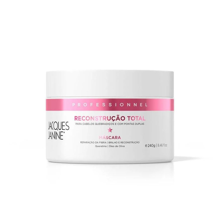 Jacques Janine Professional MáSCARA JACQUES JANINE RECONSTRUçãO TOTAL - 240g
