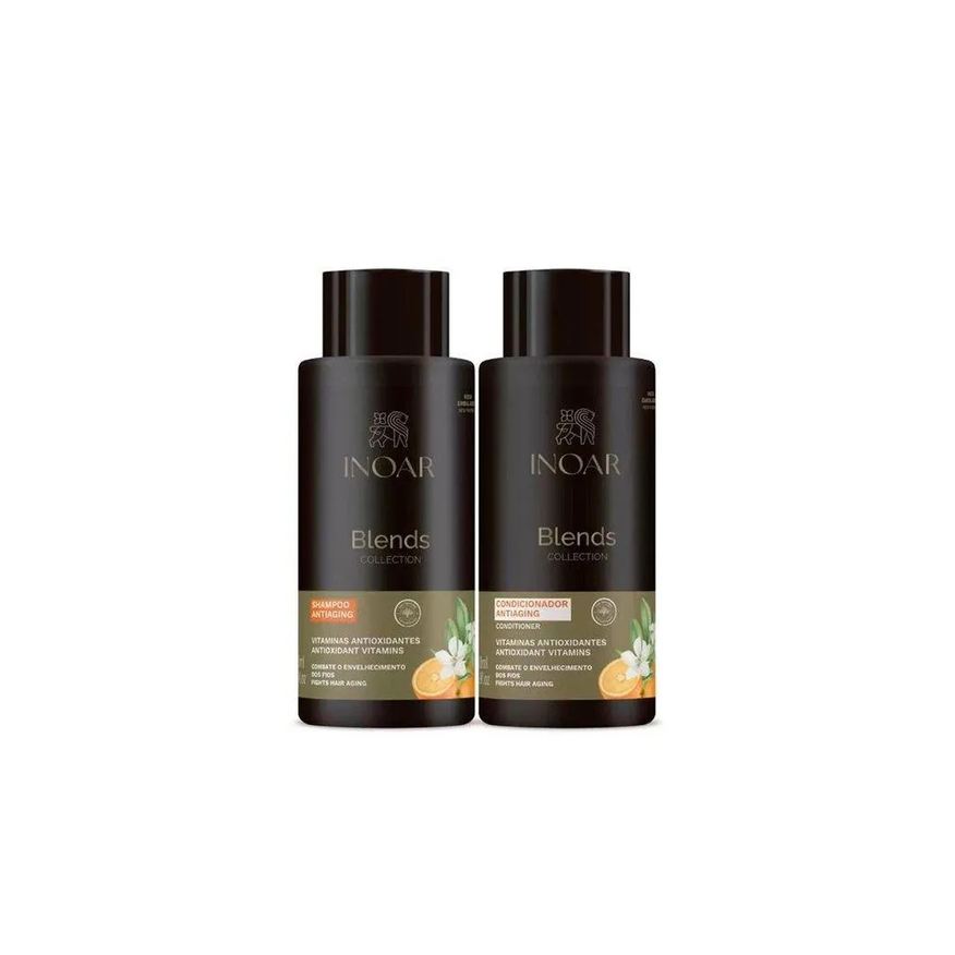 Inoar Kit Blends Shampoo 800ml+ Condicionador 800ml