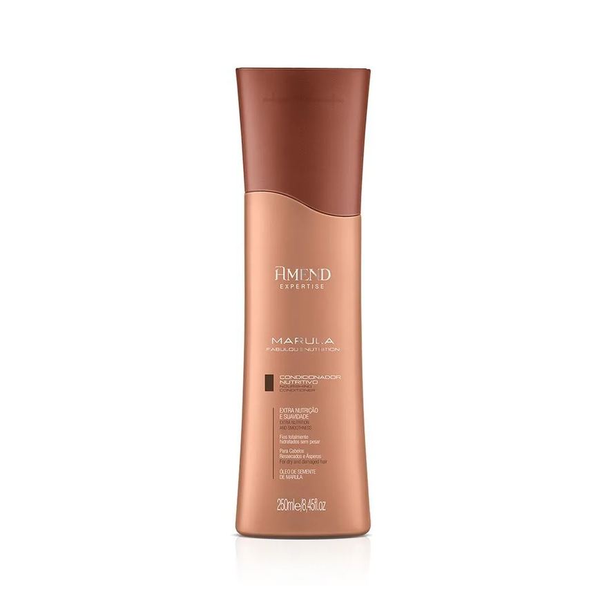 Amend Cosméticos Condicionador Amend Marula Fabulous Nutrition Hidratação Profunda 250ml