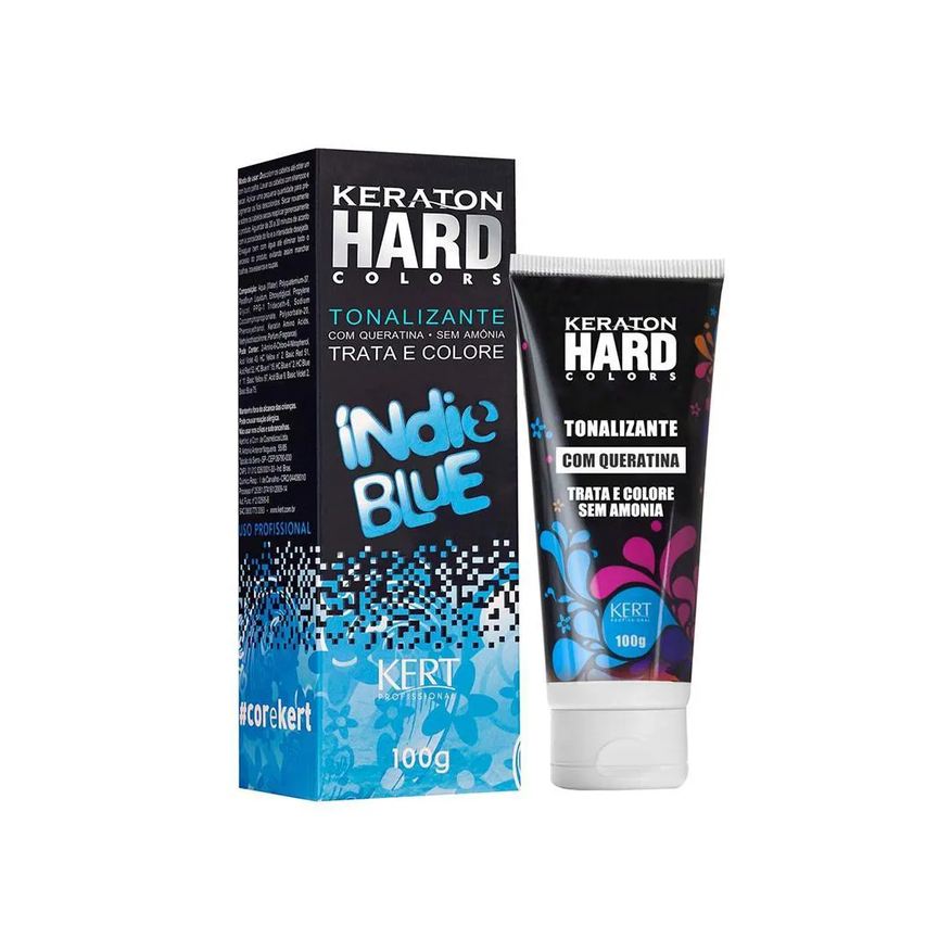 Keraton Tonalizante Hard Color Indie Blue - 100g