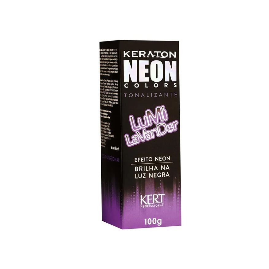 Keraton Tonalizante Hard Color Neon Lumi Lavander - 100g