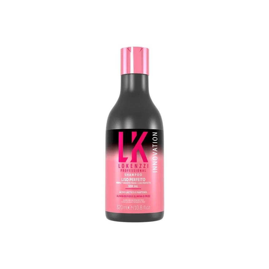 Lokenzzi Shampoo Liso Perfeito Sem Química 320ml
