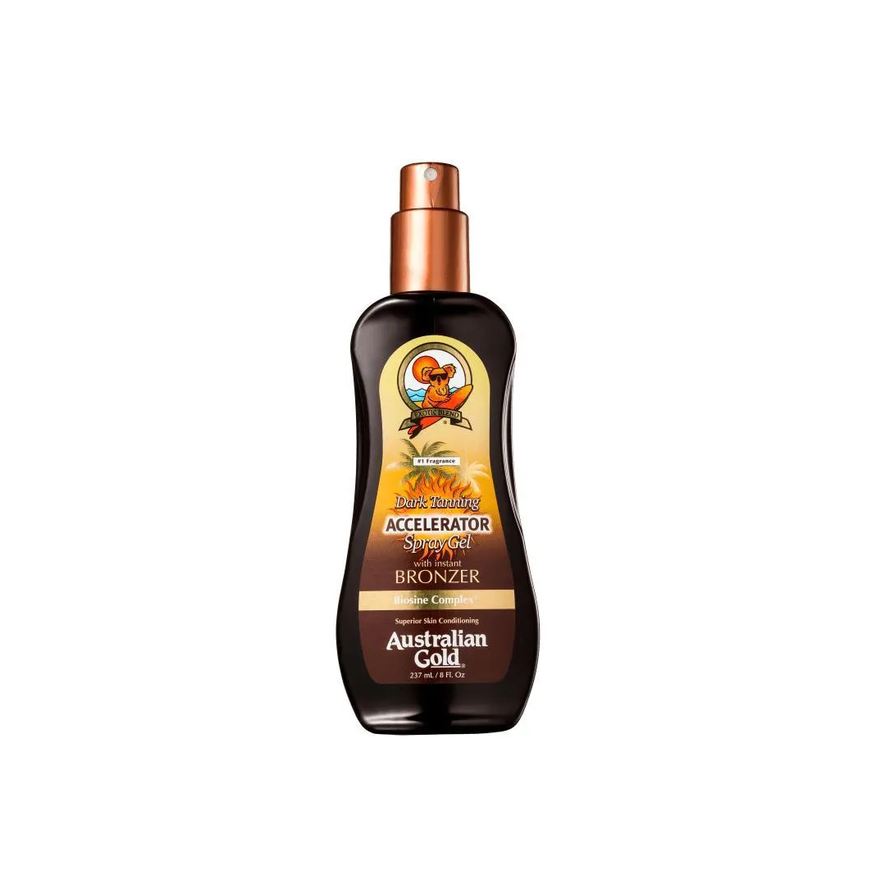 Australian Gold Acelerador de Bronzeado Spray Dark Tanning Bronzer - 237ml