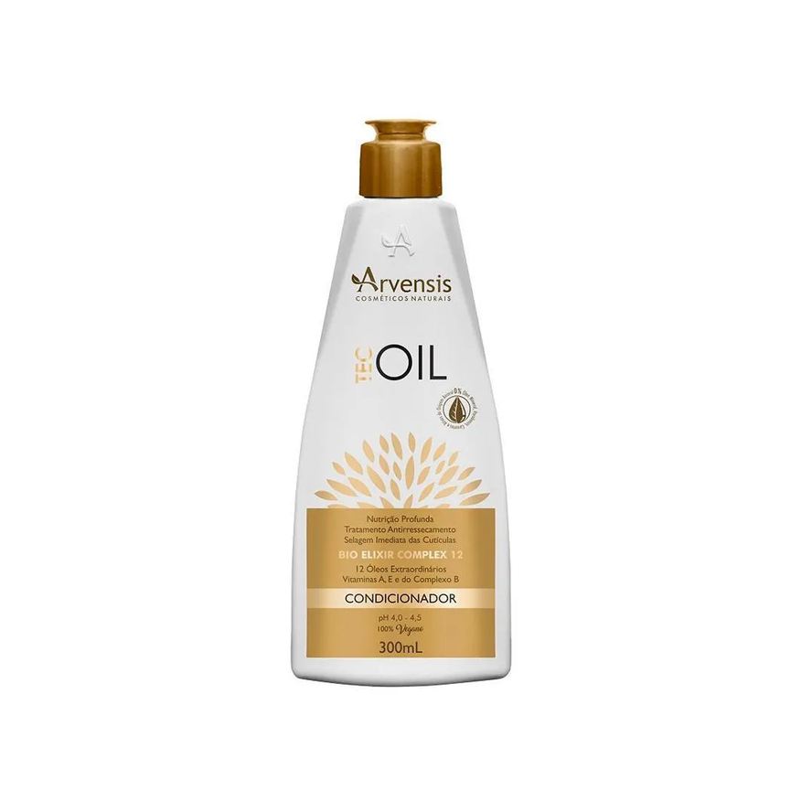 Arvensis Condicionador Tec Oil Brilho 300ml