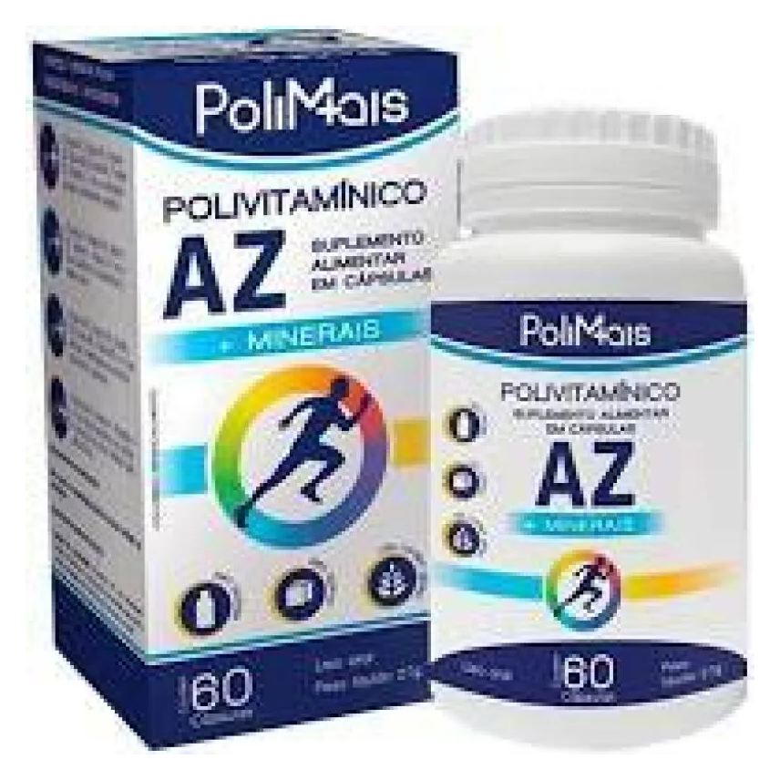 Nutriex Polimais Polivitamínico a/Z C/60 cápsulas