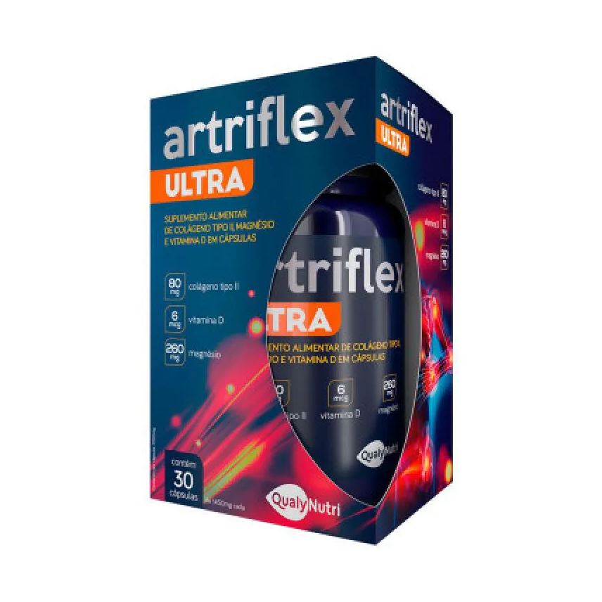 Qualynutri Artriflex Ultra 80mg C/30 cápsulas - Qualy Nutri