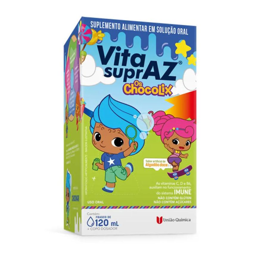 União Química VITA SUPRAZ CHOCOLIX SOLUçãO 120ml