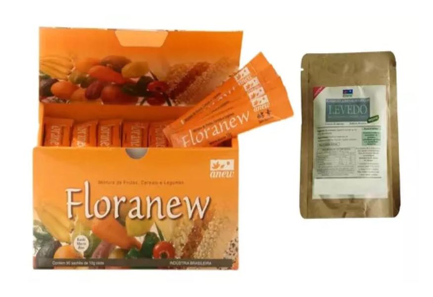 Anew Floranew 90 Sachês + Sachê 20 cápsulas Levedo Anew
