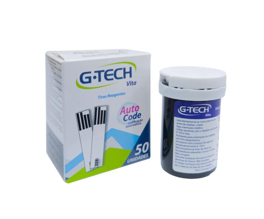 G-tech Tiras de Teste Vita 50 unidades