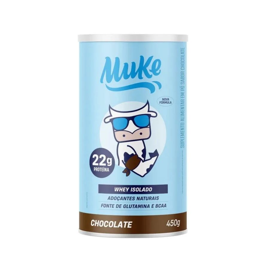 Mais Mu Muke Whey Isolado (450g) - Sabor: Chocolate