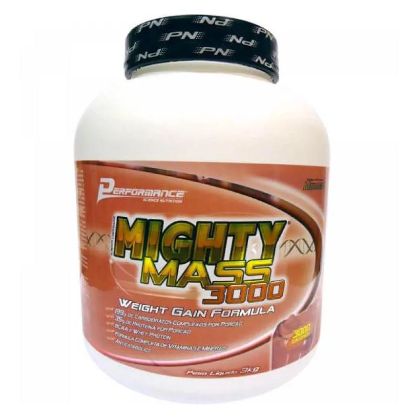 PERFORMANCE NUTRITION MIGHTY MASS 3000 - 3kg Baunilha