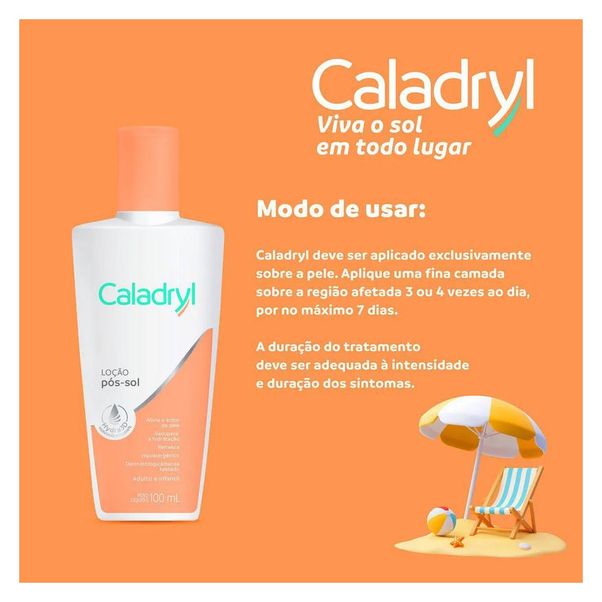 Caladryl Loção Pós-Sol 100ml