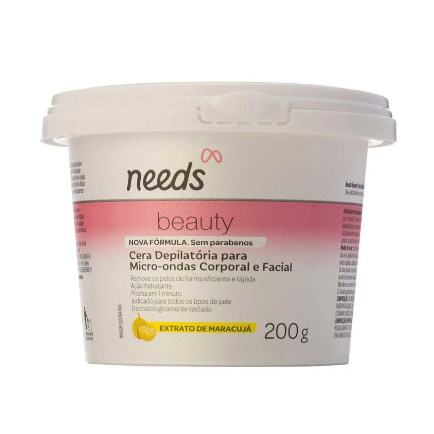 Natura Cera Microondas Natural Depilflax 200g