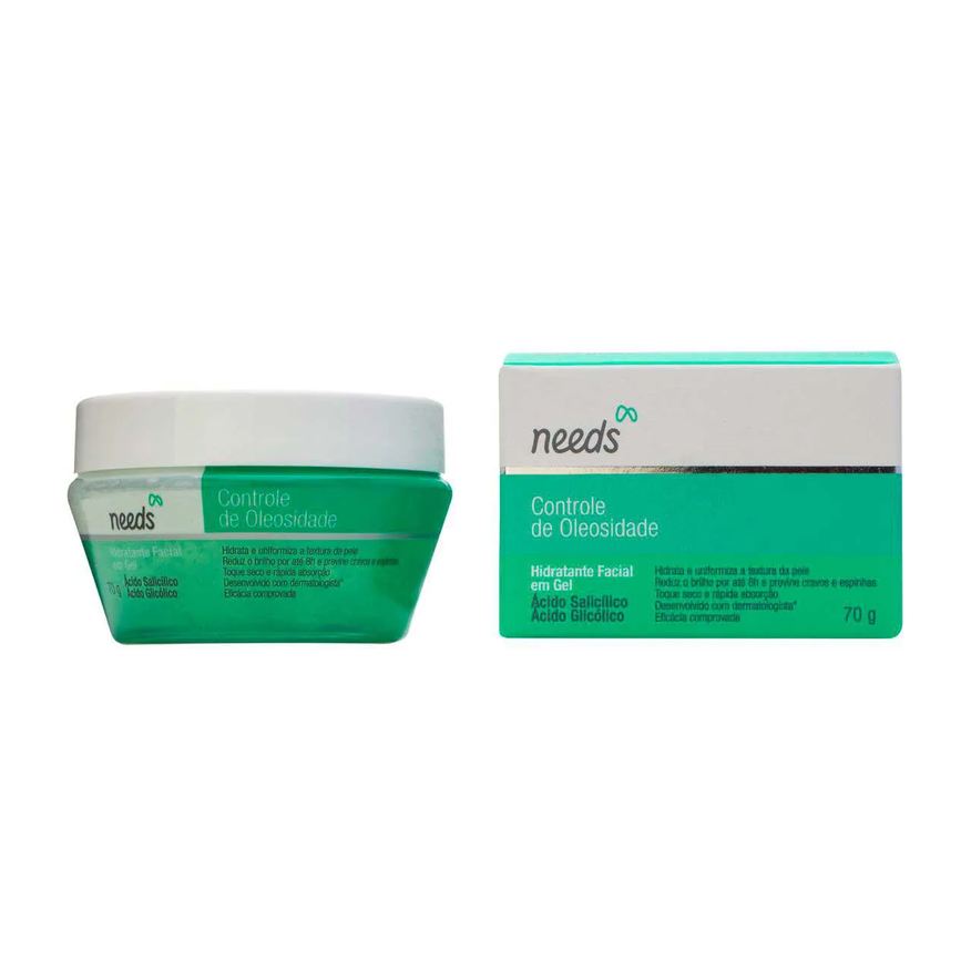 Needs Hidratante Facial Controle de Oleosidade 70g