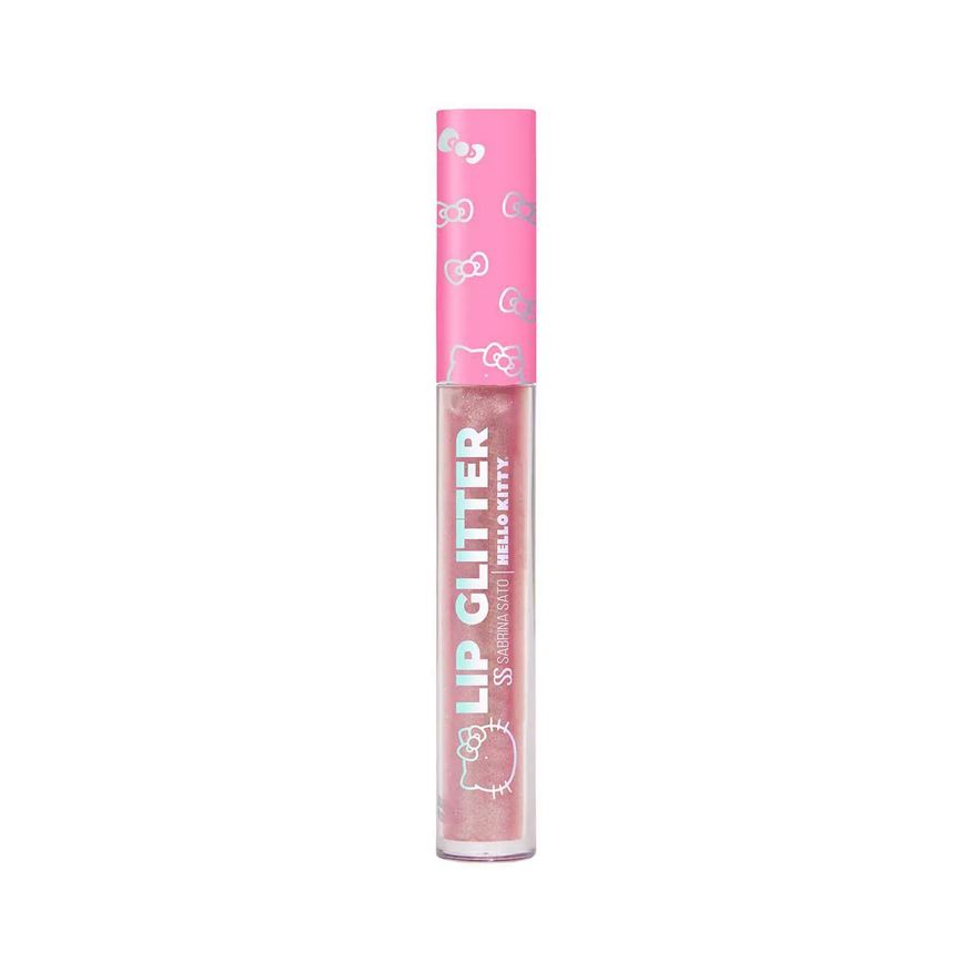 Glitter Lip Sabrina Sato Hello Kitty - Algodão Doce 4ml