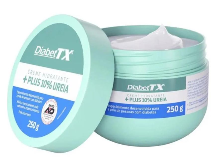 Genomma Creme Hidratante Diabet Tx Plus 10% Uréia 250g