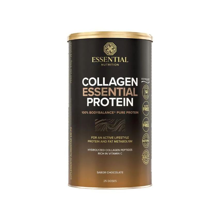 Essential Nutrition Collagen Essential Protein Chocolate Trufado 510g