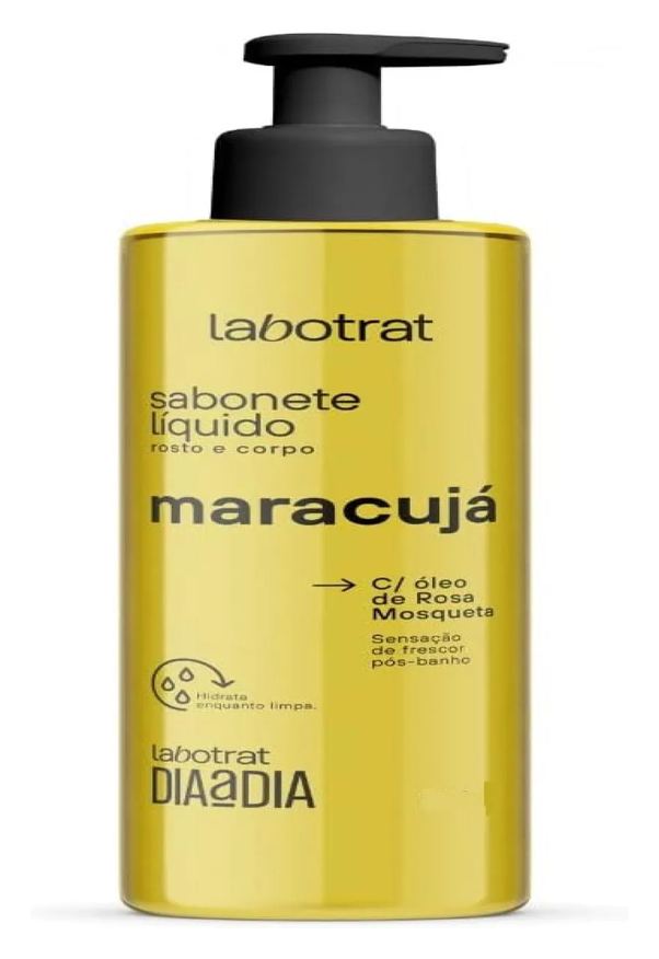 Labotrat Sabonete Líquido Corpo e Rosto Maracujá 190g