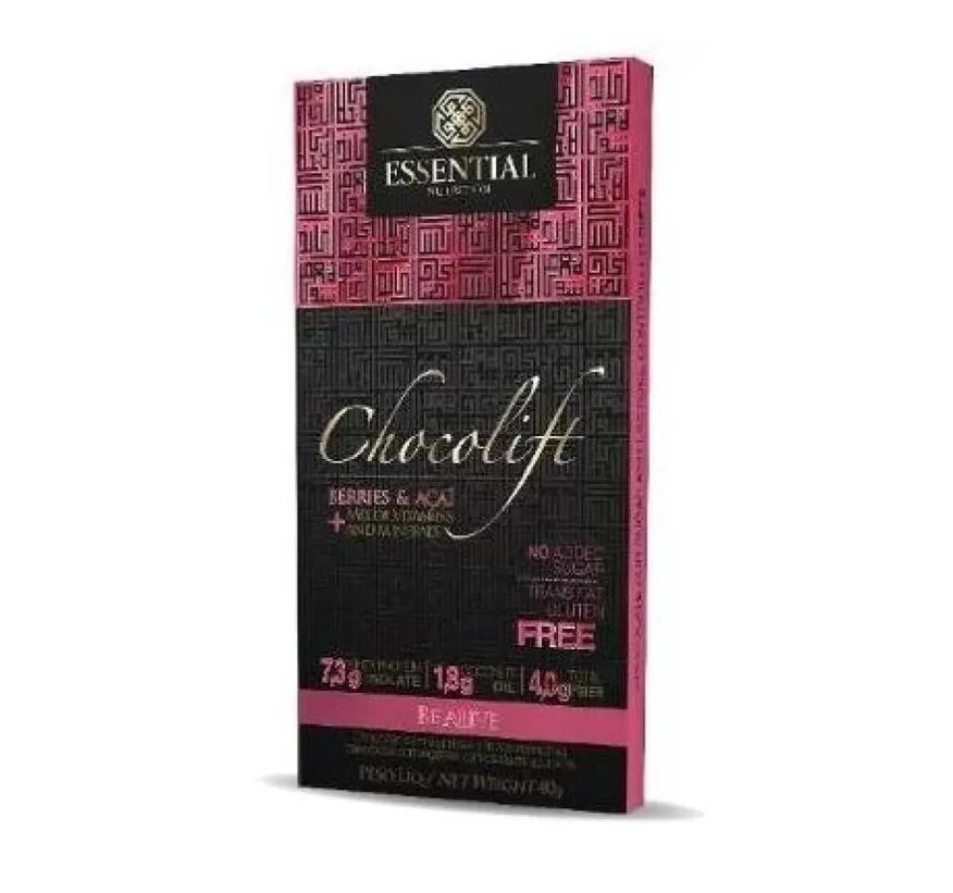 Essential Nutrition Chocolate Proteico Gourmet Chocolift Be Alive 40g