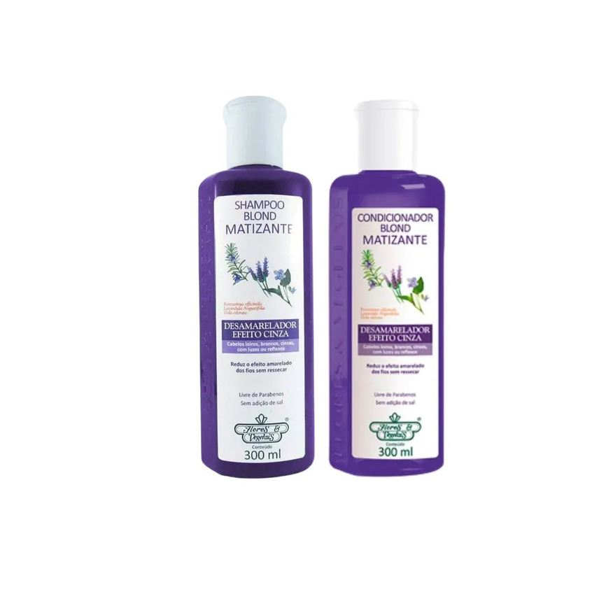 Flores e Vegetais Kit Tratamento Desamarelador