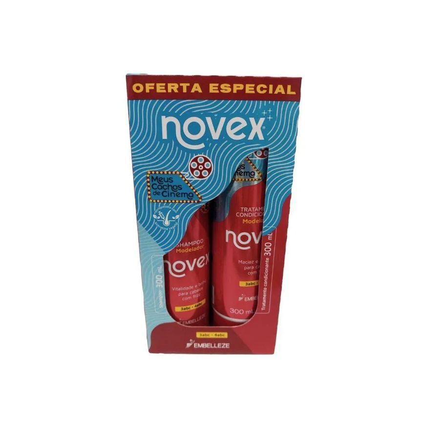 Novex Kit Shampoo + Condicionador Meus Cachos de Cinema